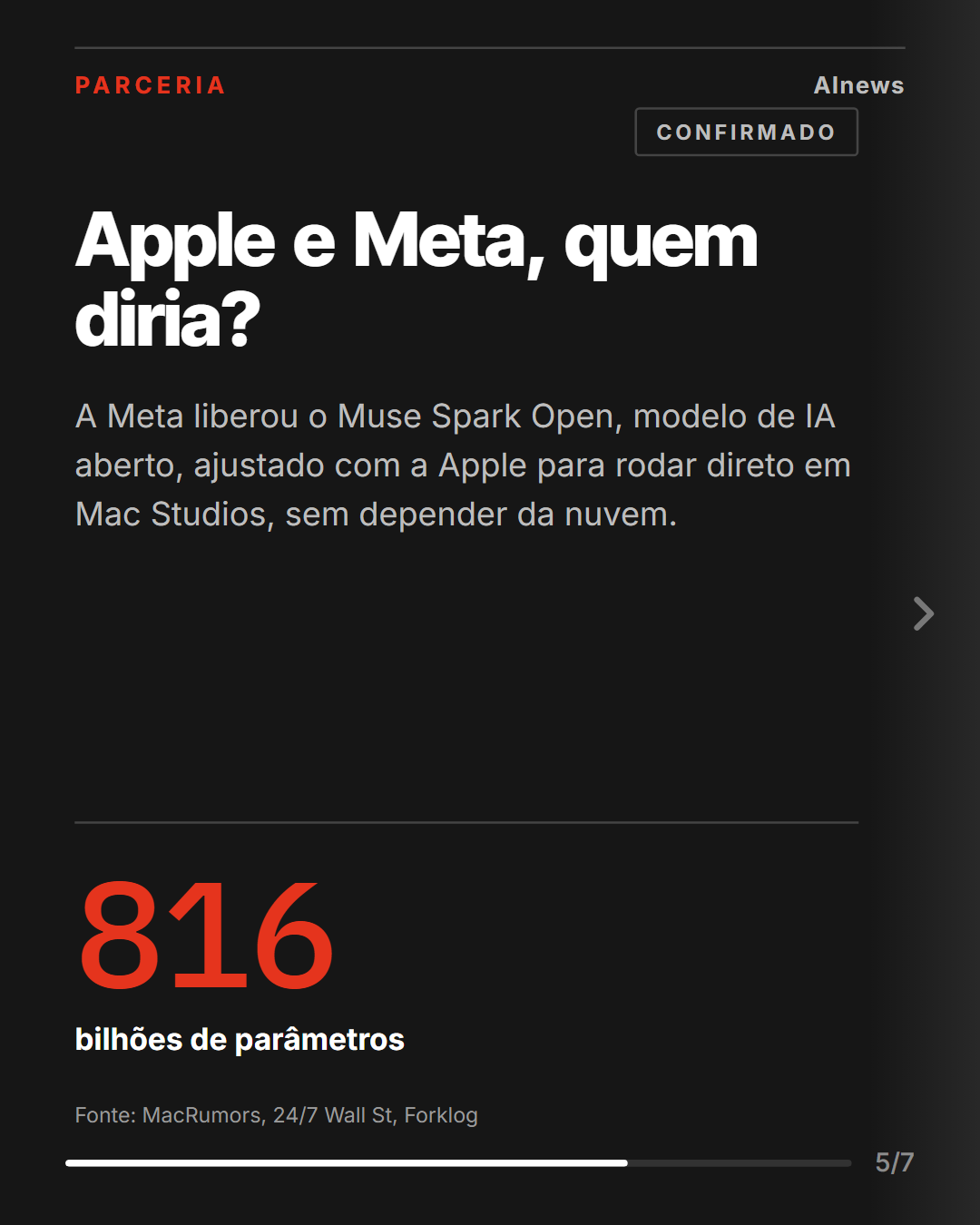 Slide 5 de 7 do carrossel